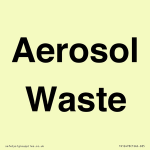 Aerosol Waste